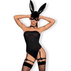 Undertøy & Uniformer Obsessive Bunny Costume Black