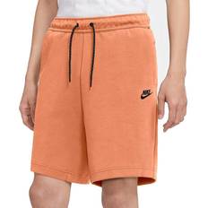 Nike Tech Fleece Shorts Men - Orange Frost/Black