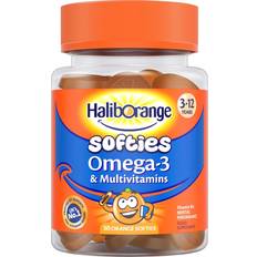 C Vitamins Fatty Acids Haliborange Omega-3 & Multivitamin Orange Softies