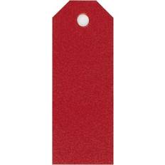 Manila Tags, size 3x8 cm, 220 g, red, 20 pc/ 1 pack