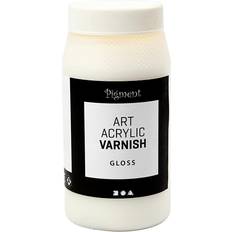 Art Acrylic Varnish, Gloss transparent, white, 500 ml/ 1 tub