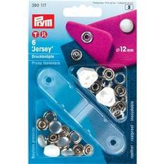 Prym Druckknöpfe Jersey silber 10mm 9 Stück