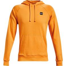 Under Armour Rival Fleece Hoodie Men - Omega Orange/Onyx White