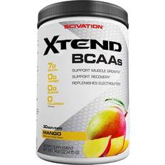 Forbedrer muskelfunksjonen Aminosyrer Scivation XTEND Original BCAA Powder Mango Branched Chain Amino Acids Supplement 7g BCAAs Electrolytes for Recovery & Hydration 30 Servings