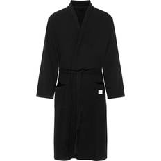 Resteröds Nattøy Resteröds Organic Cotton Bathrobe - Black