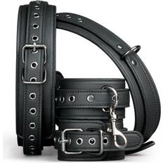 Håndjern & Tau Easytoys Fetish Collection Handcuffs Thigh and Wrist Cuff Set Restraint Kit