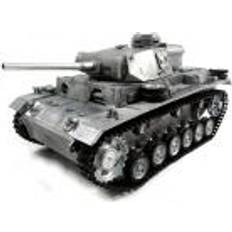 Ferngesteuerte Arbeitsfahrzeuge Amewi Panzer III, Vollmetall, 2,4GH RTR Airsoft,Sound (23079)