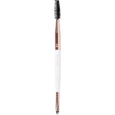 White & Gold Brow Duo Brush