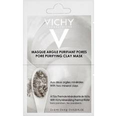 Vichy Gesichtsmasken Vichy Mineral Masks Cleansing Clay Face Mask Small Pack 2 x 6 ml