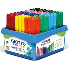 Wasserbasiert Filzstifte Giotto Turbo Maxi 108-pack