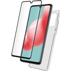Bigben Transparent Case + Tempered Glass for Galaxy A42