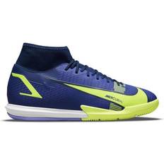 Indoor (IN) - Nike Mercurial - Women Soccer Shoes Nike Mercurial Superfly 8 Academy IC - Lapis/Blue Void/Volt