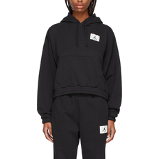 Nike Jordan Essentials Fleece Hoodie Women's - Black/Gym Red