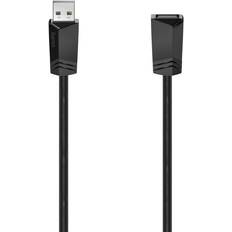 USB A-USB A - USB-kabel Kabler Hama USB A - USB A 2.0 0.8m