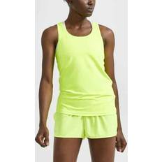 Dame - Gule Singleter Craft Adv Essence Sleeveless T-shirt Fluor