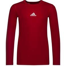 Adidas Aeroready Tech-fit Long Sleeve T-shirt - Red