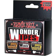 Ernie Ball Wonder Wipes 6 Combo Pack Fretboard Conditioner