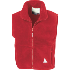 M Fleece Vests Children's Clothing Result Kid's Anti-Pill Polar-Therm® Fleece Bodywarmer/Gilet - Red