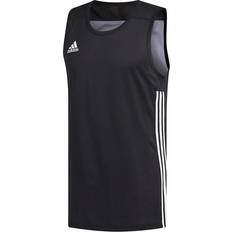 Herren - XS Tanktops Adidas 3G Speed Reversible Jersey Men - Black/White