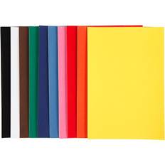 Creativ Company Velour Paper, A4, 210x297 mm, 140 g, assorted colours, 10 sheet/ 1 pack