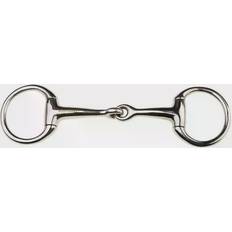 Korsteel Eggbutt Stainless Steel Jointed Snaffle Bit