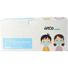 Inca Hygienisk ansiktsmask IIR Barn (50 uds) (Färg: Rosa)