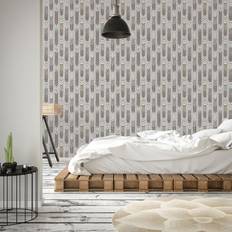 Galerie Global Fusion Arrows Wallpaper Ochre G56381