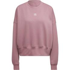 adidas Women's Originals Adicolor Essentials Fleece Sweatshirt - Magic Mauve