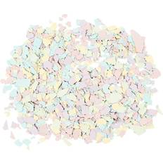 Vannbasert Lysstøping Creativ Company Terrazzo flakes, pastel colours, 90 g/ 1 tub