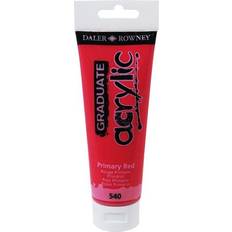 Røde Akrylmaling The Works Graduate Acrylic Paint Primary Red 120Ml