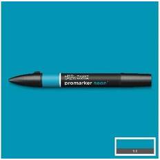 Winsor & Newton One Size 0205407 Neon Marker, Volt Blue, Pack of 3