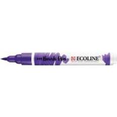 Water Based Brush Pens Royal Talens Ecoline Watercolor Brushpens blue violet