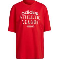 Adidas Retro Luxury T-shirt - Vivid Red