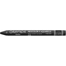 Vannbasert Kritt Neocolor II Aquarelle Water Soluble Wax Pastels black