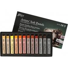 Creativ Company Gallery Soft Pastel Set, L: 6,5 cm, thickness 10 mm, brown harmony, 12 pc/ 1 pack