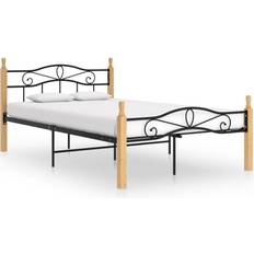 vidaXL Bed Frame Metal Solid 90cm Sängram 120x200cm