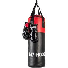 Boksehansker Boksesett My Hood Punching Bag with Gloves Jr 10kg