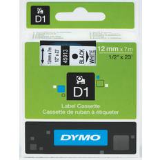 Dymo Merkemaskiner & Etiketter Dymo D1 Tape Black On White 1.2cmx7m