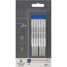 Parker Quinkflow Ballpoint Refill Blue M 10-pack