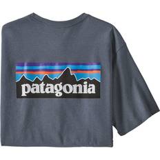 Patagonia P-6 Logo Responsibili-T-shirt - Plume Grey