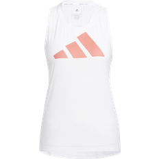 Adidas 3-Stripes Logo Tank Top Women - White/Semi Turbo