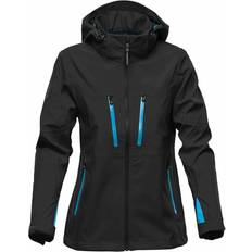 Stormtech Women's Patrol Softshell Jacket - Black/Electric Blue