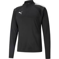 Fotball - Herre Overdeler Puma teamLIGA Quarter-Zip Sweatshirt Men - Black/White