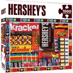 Classic Jigsaw Puzzles Masterpieces Hersheys Matrix Chocolate Collage 1000 Pieces