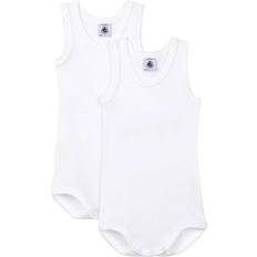 Petit Bateau Tank Baby Body 2-Pack- White (A01T5-00)