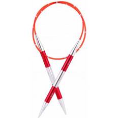 Knitpro KP42042 Knitting Pins: Circular, Red, 40cm x 2.25mm