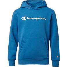 Champion Kid's Hooded Sweatshirt - Vallarta Blue