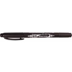 Tombow Fineliners Tombow MONO Twin Permanent Marker black