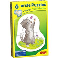 Haba 6 Little Hand Puzzles Animal Kids 18 Pieces