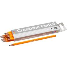 Vannbasert Håndtverk Creativ Company School Pencils, L: 17,5 cm, hardness HB, thickness 7 mm, lead 2 mm, 12 pc/ 1 pack